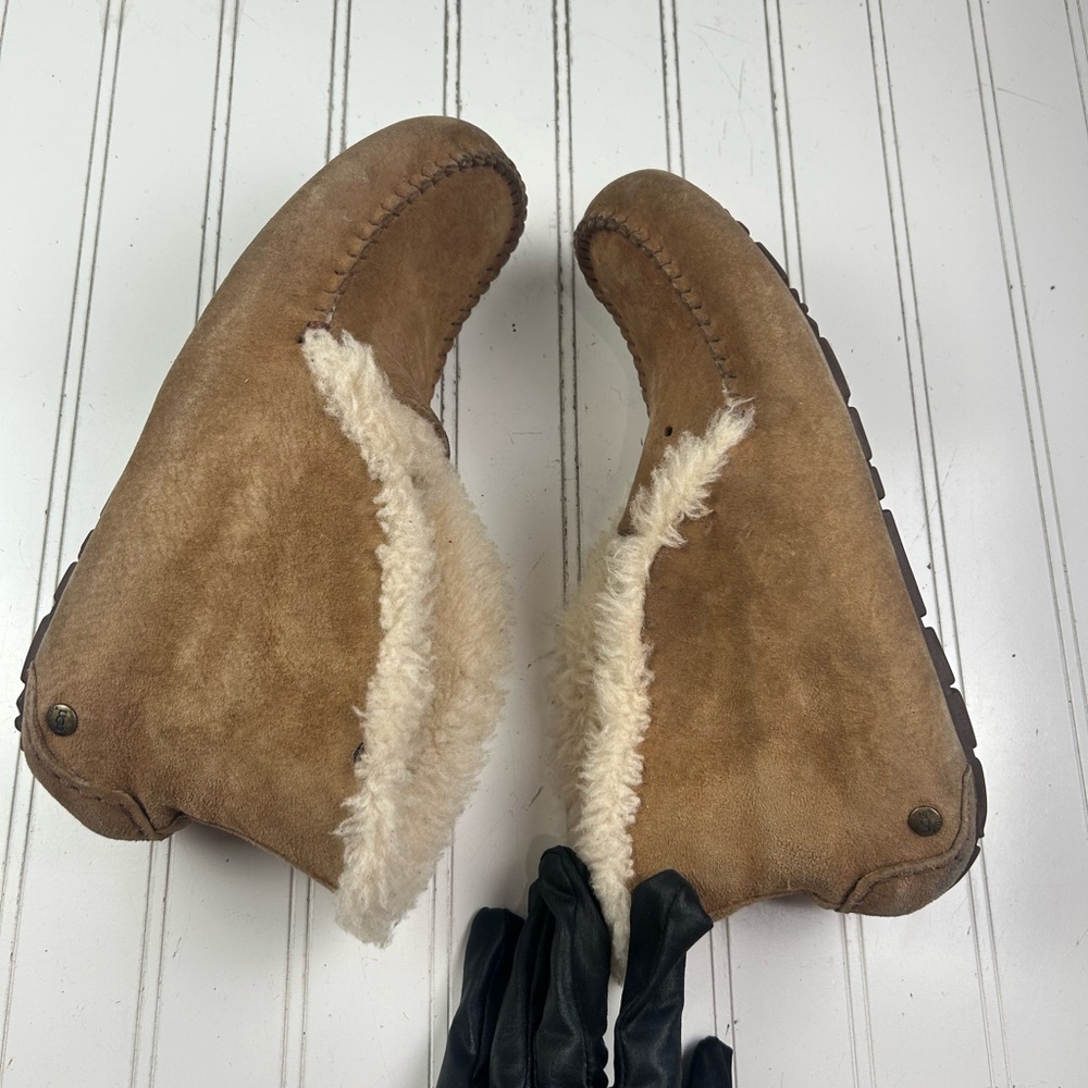 UGG Women's Alena Chestnut Moccasins Size 10 SEE PHOTOS - Picture 5 of 11